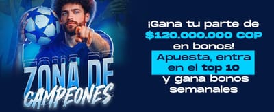 Bono de Bienvenida 100% Match promotion